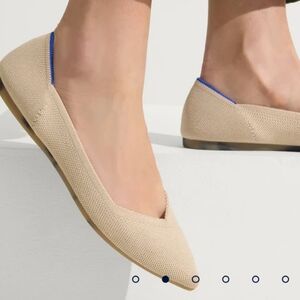 Rothy's The Point Ecru Flats